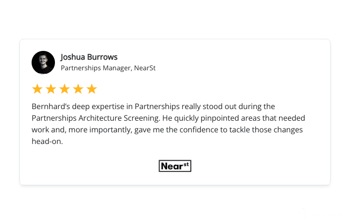Testimonial from Joshua Burrows, Partnerships Manager, NearSt